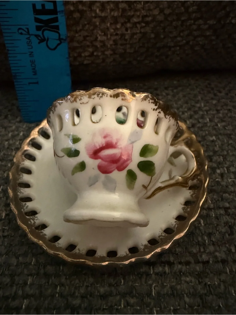 Vintage Mammoth Cave Miniature Tea Cup Souvenir
